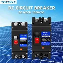 Sun Molded Box DC Circuit Breaker with Overload Protection, 125A - 250A, 2P MCCB Photovoltaic Battery Isolator Switch - 250A