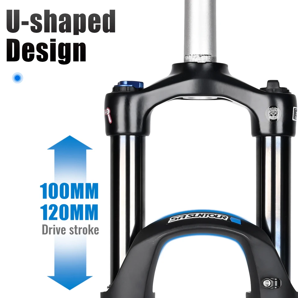 SR Sounter XCR Fork 110mm 27.5インチ用 Original SR SUNTOUR X1 XCR Mountain Bike Oil Spring