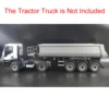 1/14 Metal RC Hydraulic Trailer 3 Axles for Remote Control Tractor Trucks Dumpers Cars DIY Model Finished Unpainted Toy TH23181 3