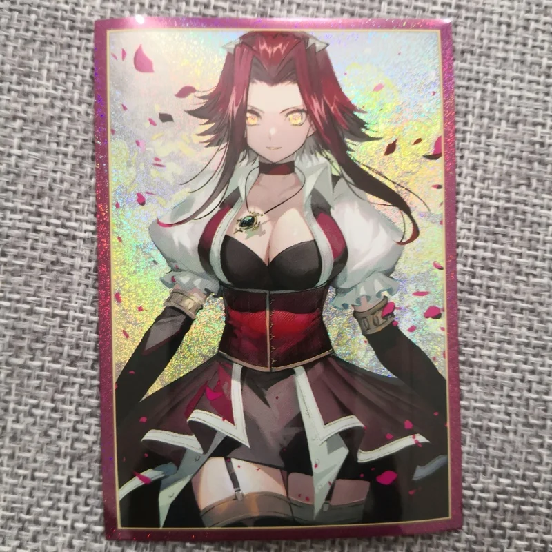 akiza card sleeves Yu-Gi-Oh Akiza Izinski Black Rose doujin Card Sleeve Protector