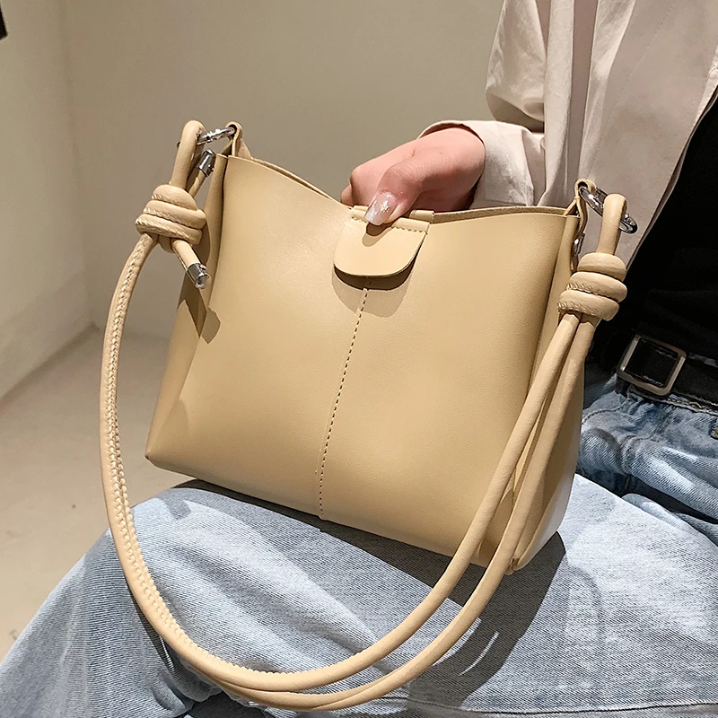 Vintage Pu Leather Luxury Shoulder Crossbody Bags For Women 2022