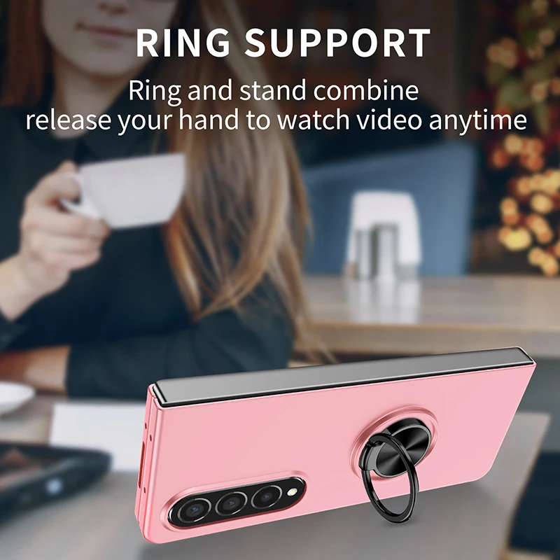 Ultimate Magnetic Ring Kickstand Armor Phone Cover