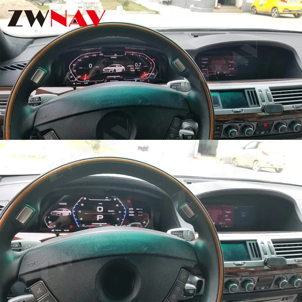 

For BMW 7 Series E65 E66 LCD Speed Meter Dashboard Latest Original Car Digital Cluster