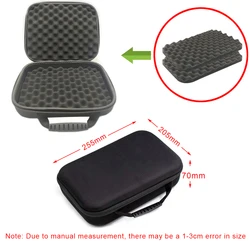 Durable Shockproof Travel Storage Bag with Customizable Foam (Black s bolang)