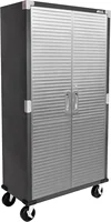 Classics UltraHD Solid Steel Rolling Lockable Metal Storage Cabinet Locker Organizer w/Adjustable Shelves for Garage, Wa 1
