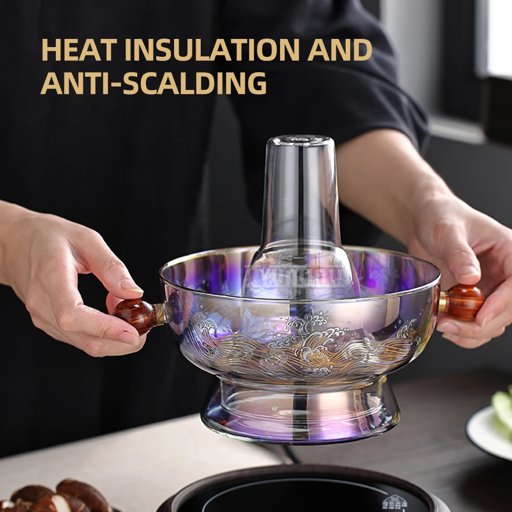 Household Mini Hot Pot Machine Stainless Steel Electric Ceramic Stove Cooker Hotpot Elektrisch 6
