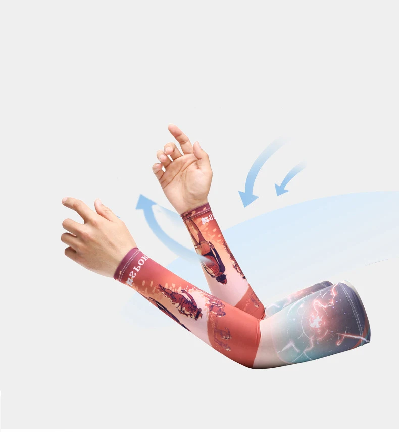 Unisex Cooling Quick Dry Arm Ss Hand Protector Cover Sports Running UV Sun Protection Outdoor Men Fishing Cycling_voghion.com