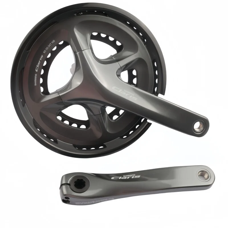 Shimano Claris FC R2000 2x8 Geschwindigkeit Kurbel Rennrad Fahrrad Kurbelgarnitur 170mm 175mm 50 34T 165mm RS200 Kurbelgarnitur 8S Für Rennrad – Detail 19