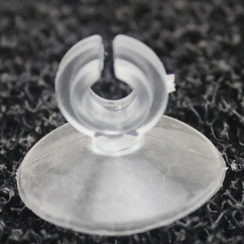 10Pcs/lot 5mm Aquarium Suction Cup Holder Suction Disc Sucker for Fish Tank Pump Airline Tube Aquariums Holders Sucker 4