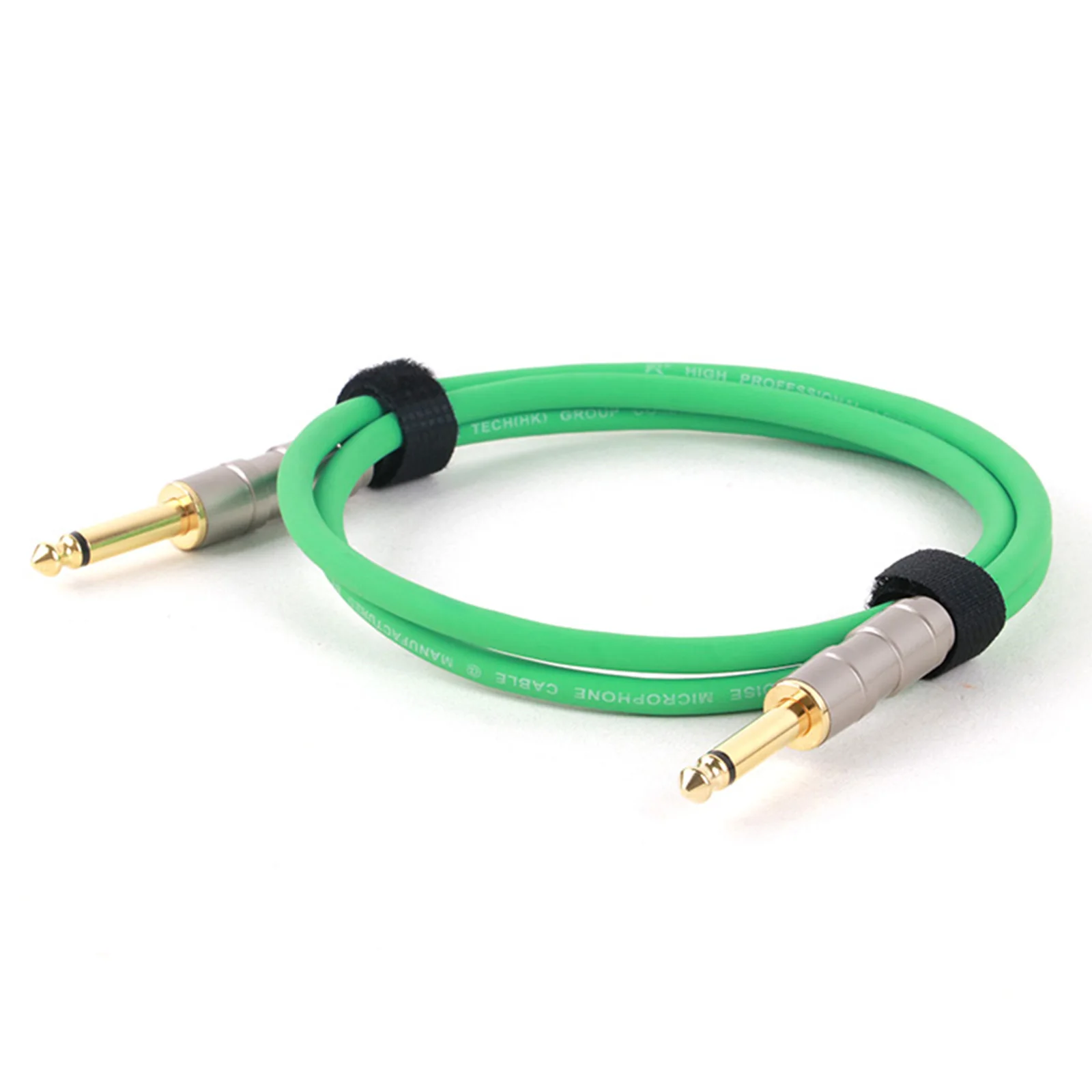 Spezialität, mehrere Farben, 6,35 mm, 1/4 Zoll TS-Stecker auf 6,35 mm 1/4 Zoll TS-Stecker, gerade Patchkabel – Detail 6