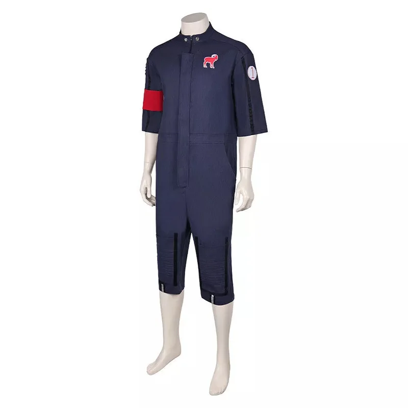 Costume Cosplay Slipknot Joey - Tuta Rossa Completa Per Halloween - Nuovo Con Etichette