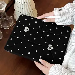 Sleek Black Pencil Holder Case for iPad Pro11 2024 (STPUSM - TD14279)