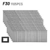 1105 PCS Straight Row Gas Row Nail Gun Air Furniture Nail Furniture Nail F15/F20/F25/F30 Home DIY Woodworking Gardening Tools 3