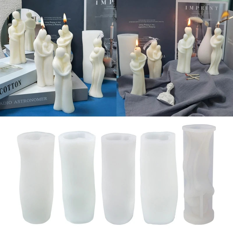 Силиконовая форма Life Series для Ароматических Свечей 3D обнимающие формочки пар