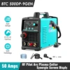 Plasma Cutter, Pilot Arc 50Amps Screen Display Single Phase Voltage 220V, Digital Plasma Cutting Machine (BTC500DP 9GEN 220V) 1
