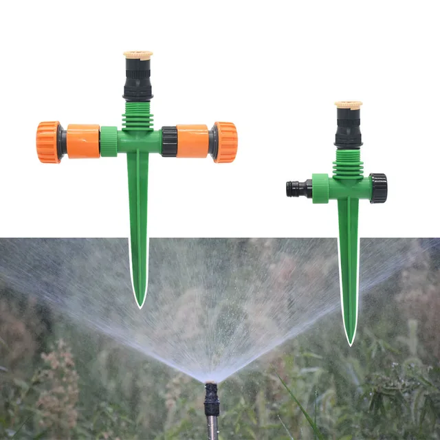 Garden Sprinkler 360° Rotation Irrigation Watering System Automatic Agriculture Lawn Farm Greenhouse Plant Watering Sprinkler
