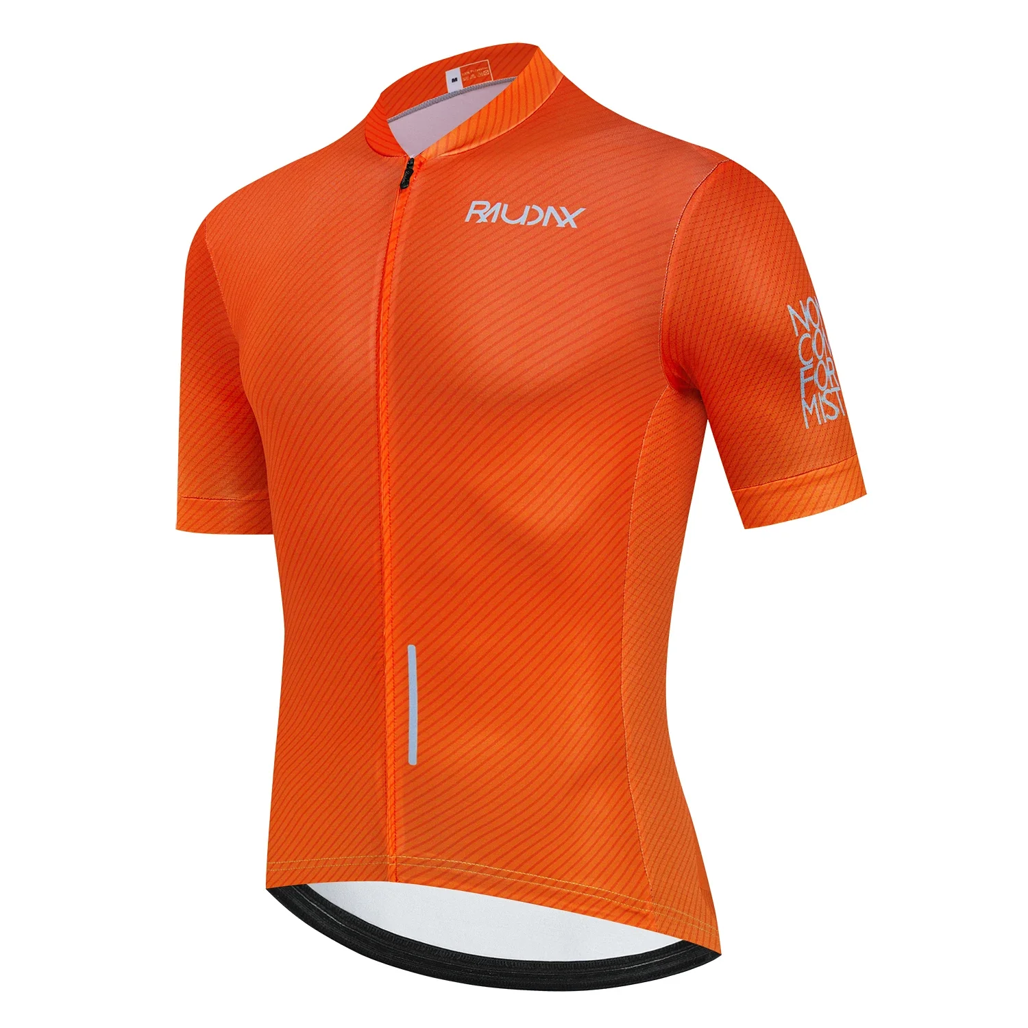 Men Orange Cycling Jersey MTB Maillot Bike Shirt Downhill Jersey for Mountain Bicycle