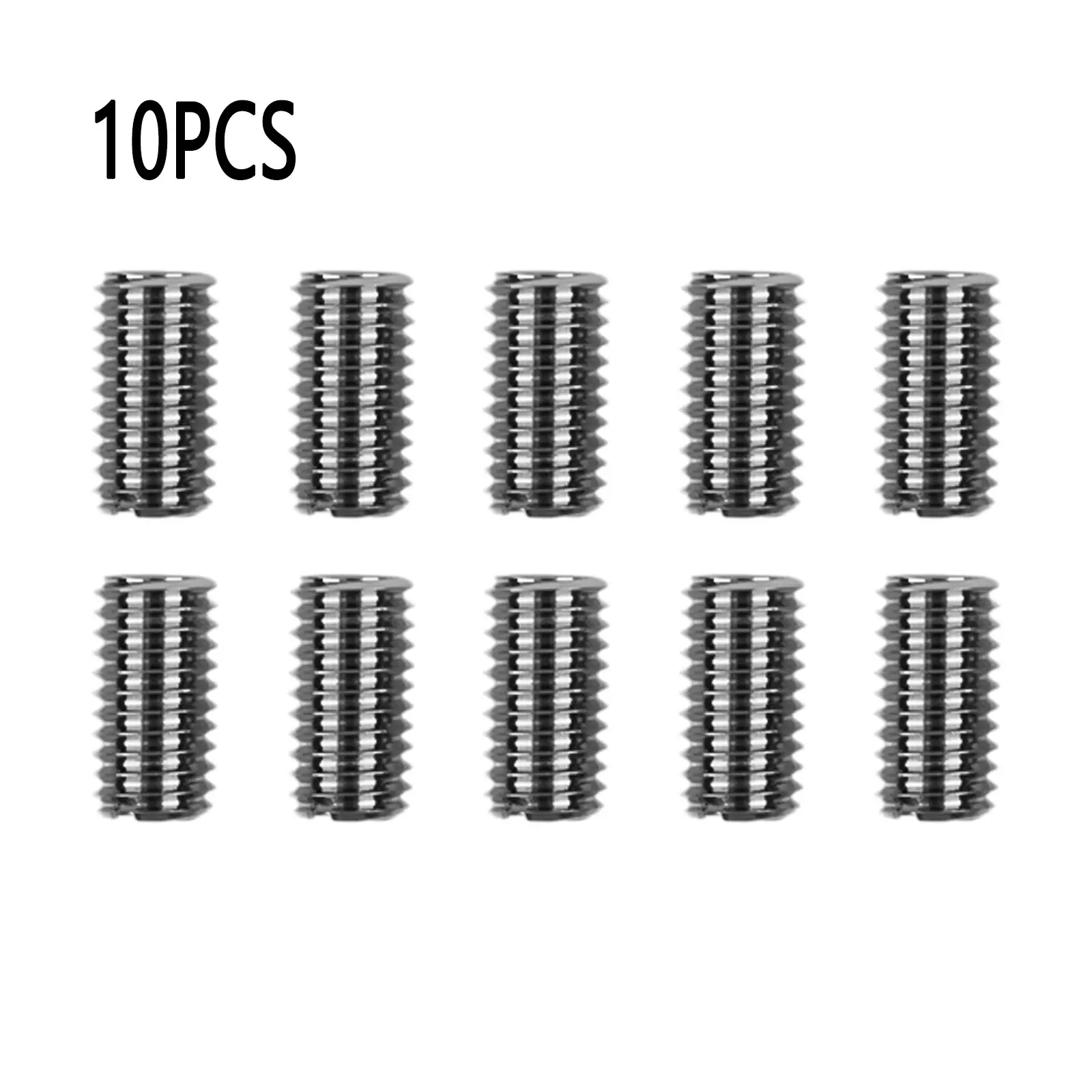 

10pcs Insert Sleeve Converter Nut Coupler M2 / M8 304 Stainless Steel Inside Outside Thread Adapter Screw Nut