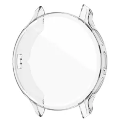 Soft TPU All-Around Protective Smartwatch Case with Anti-Scratch Screen Cover for Garmin Venu 3 (Clear)