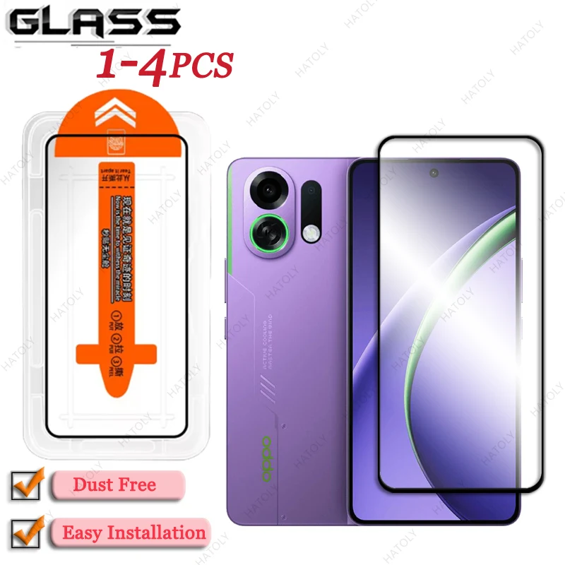Easy Installation Dust-Free Screen Protector with Black Edge