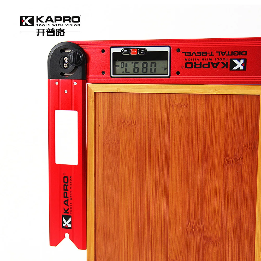 Kapro Electronic Goniometer Digital Bevel Spirit Level High Precision Angle Measurer Protractor Inclinometer Bubble Angle Ruler 4