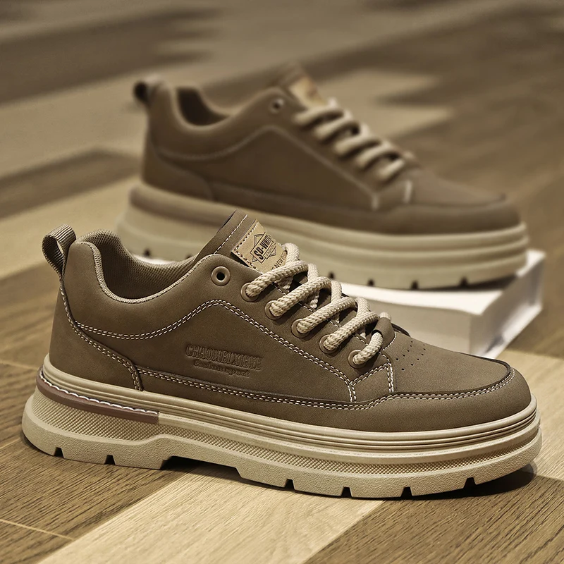 รูปสินค้า 2025 เดินรองเท้าสําหรับชายรองเท้าผ้าใบชาย Mens tenis รองเท้าเทรนเนอร์ Race Breathable รองเท้าแฟชั่น loafers วิ่ง