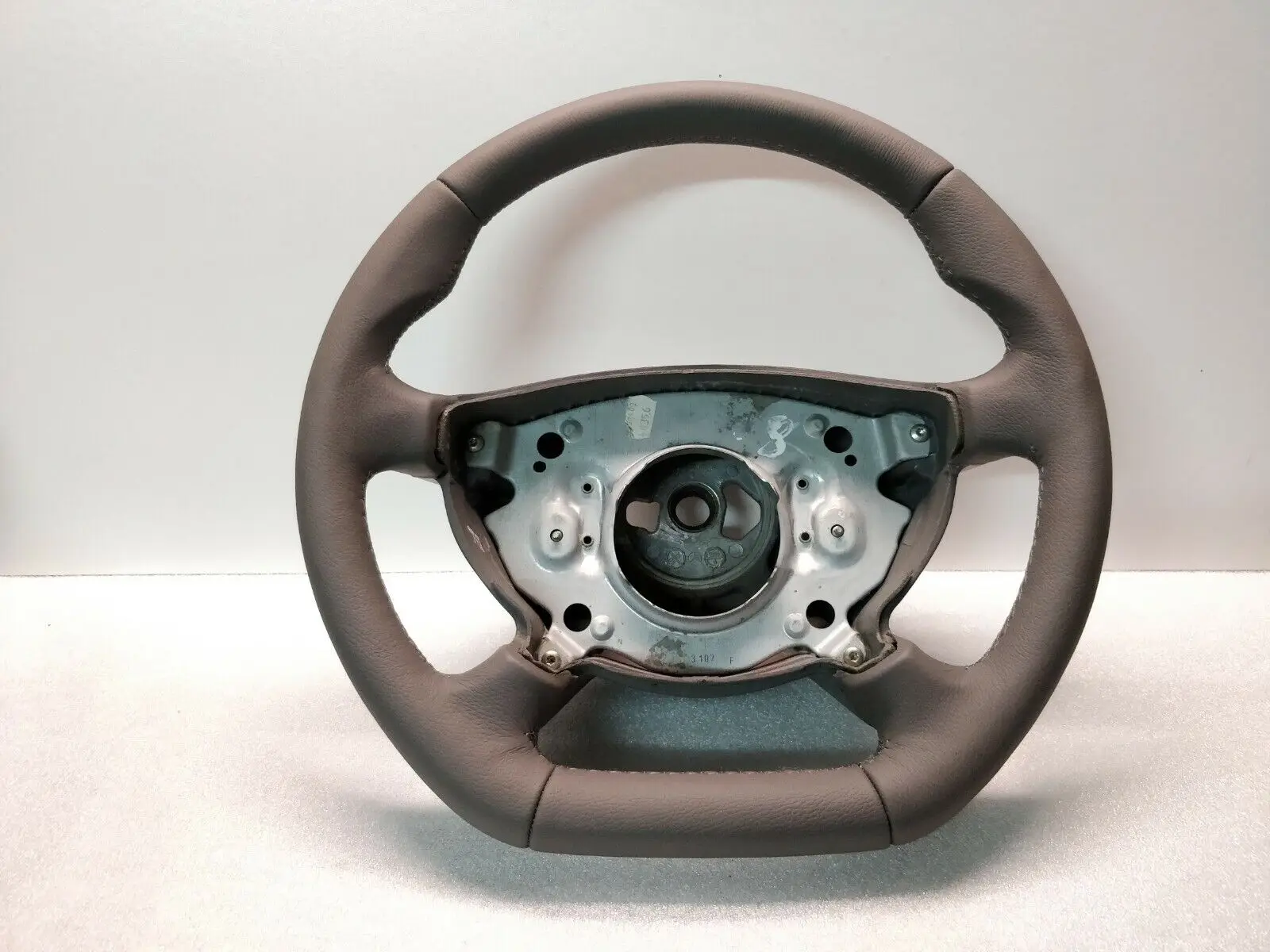 

For MERCEDES W211 E350 E500 E CLASS W463 G CLASS STEERING WHEEL NEW LEATHER GREY