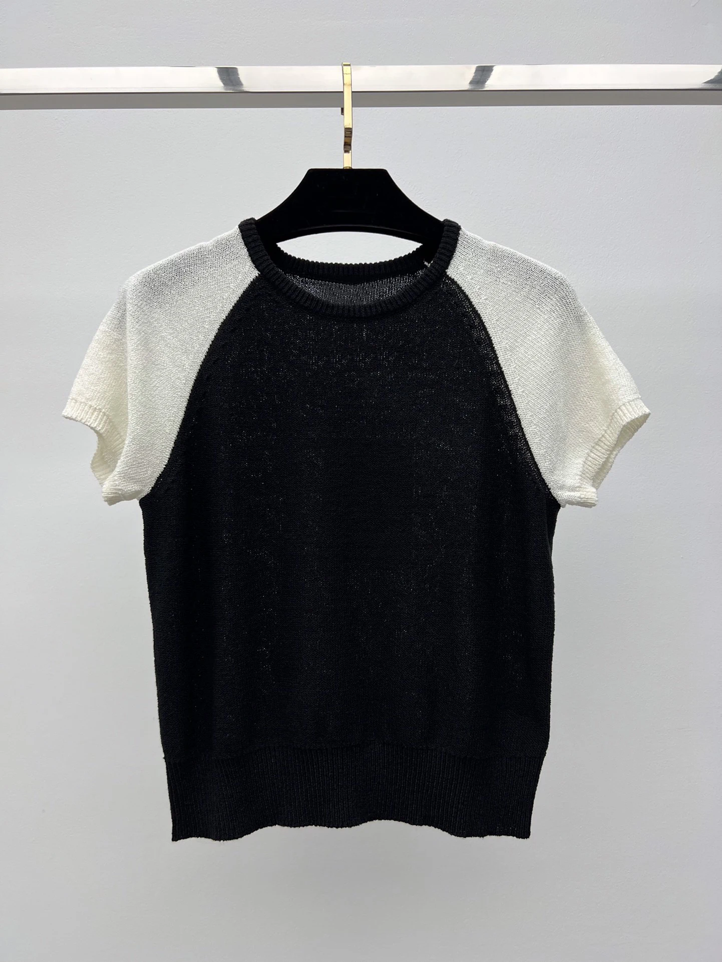 

Wool Short Sleeve Fashionable Elegant Soft Comfortable Casual All-Match Slim Fit Slimming 2023 spring women's new hot