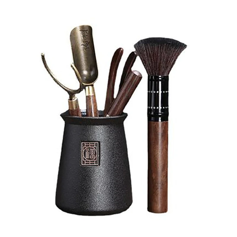 Chinese Kung Fu Tea Set Accessories, Tea Ceremony, Six Gentlemen Set, Tea Making Tools, Utensils, Clip Needle, Spoon Gifts