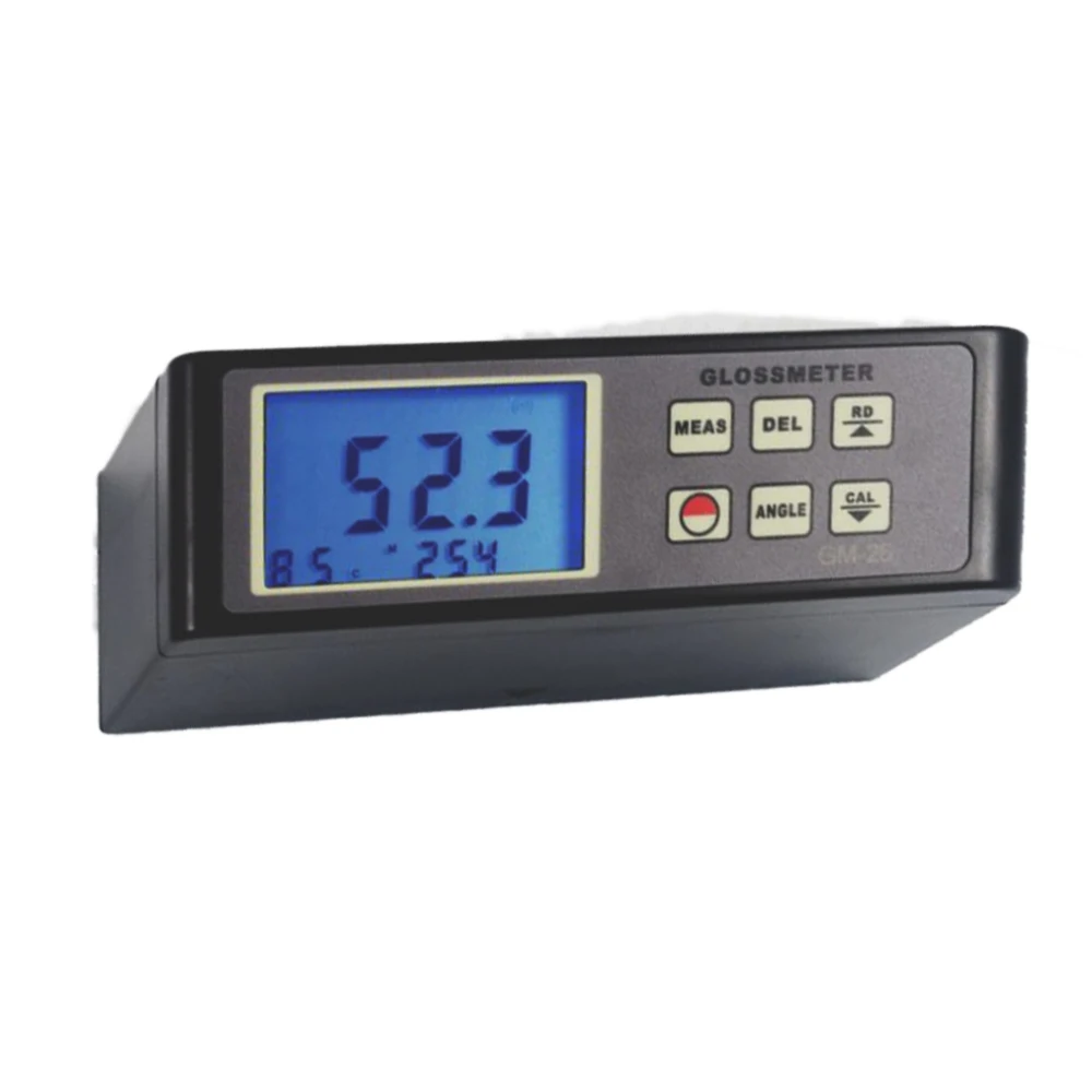 GM-26 Gloss Meter 20&deg;/60&deg; used in Floor maintenance Stone and tile gloss measurement Range 0.1GU~200 GU glossmeter