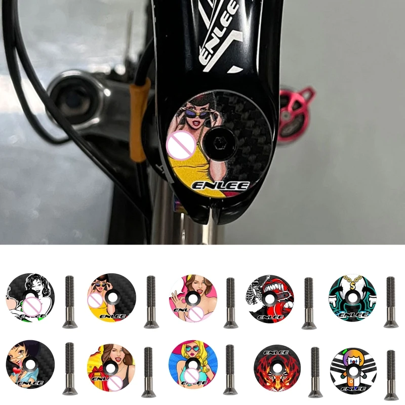 Cappello Sterzo Bici In Alluminio - Per Forcelle 1 1/8", Stile Star, Con Bullone M6 - Foto 7