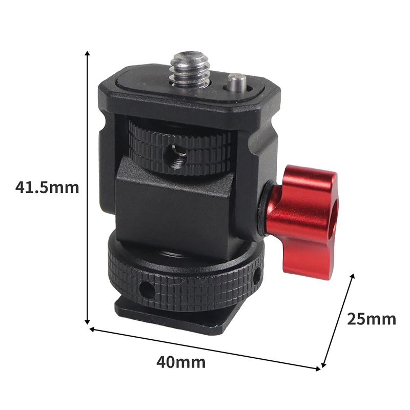 Monitor EVF Stand Holder Cold Shoe Mount for Camera Field Monitor Microphone Hot