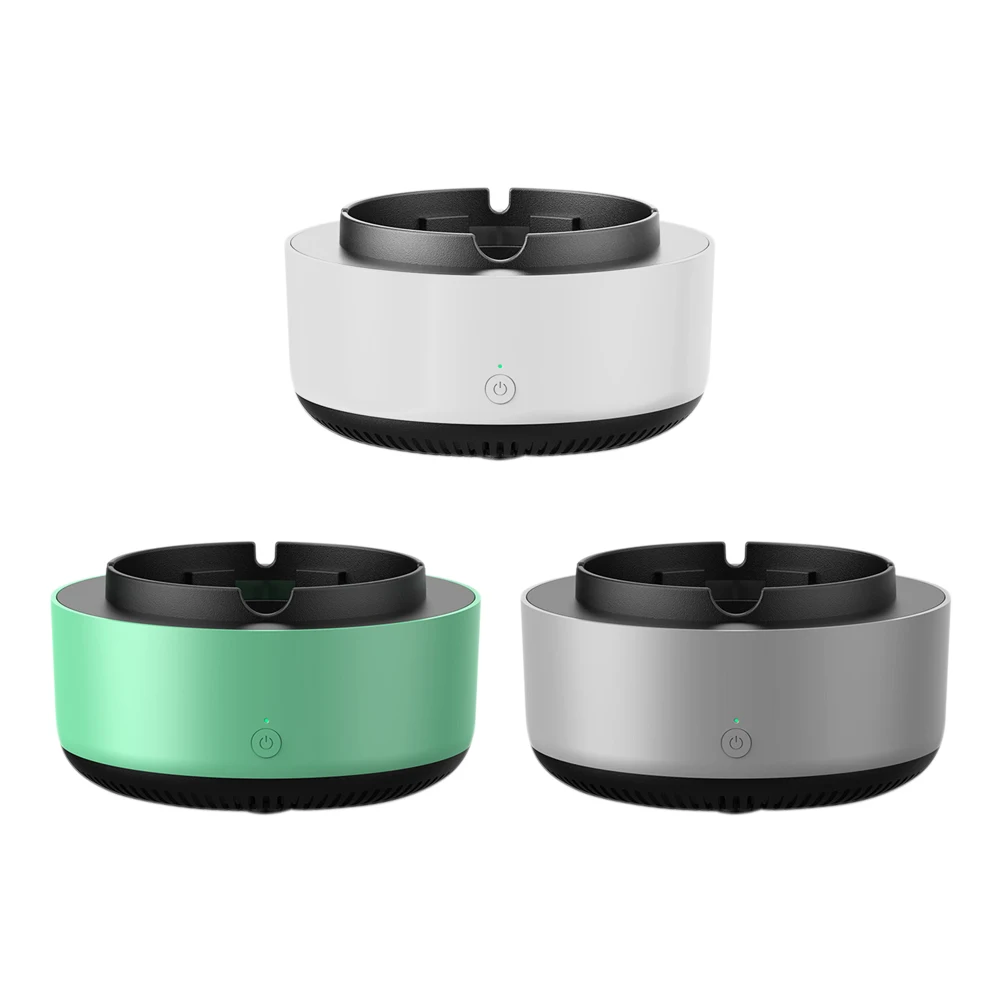 

Multipurpose Ashtray Air Purifier Portable Smoke Removal Secondhand Smoke Air Filter Eliminate Odor Ashtray for Home Car Office