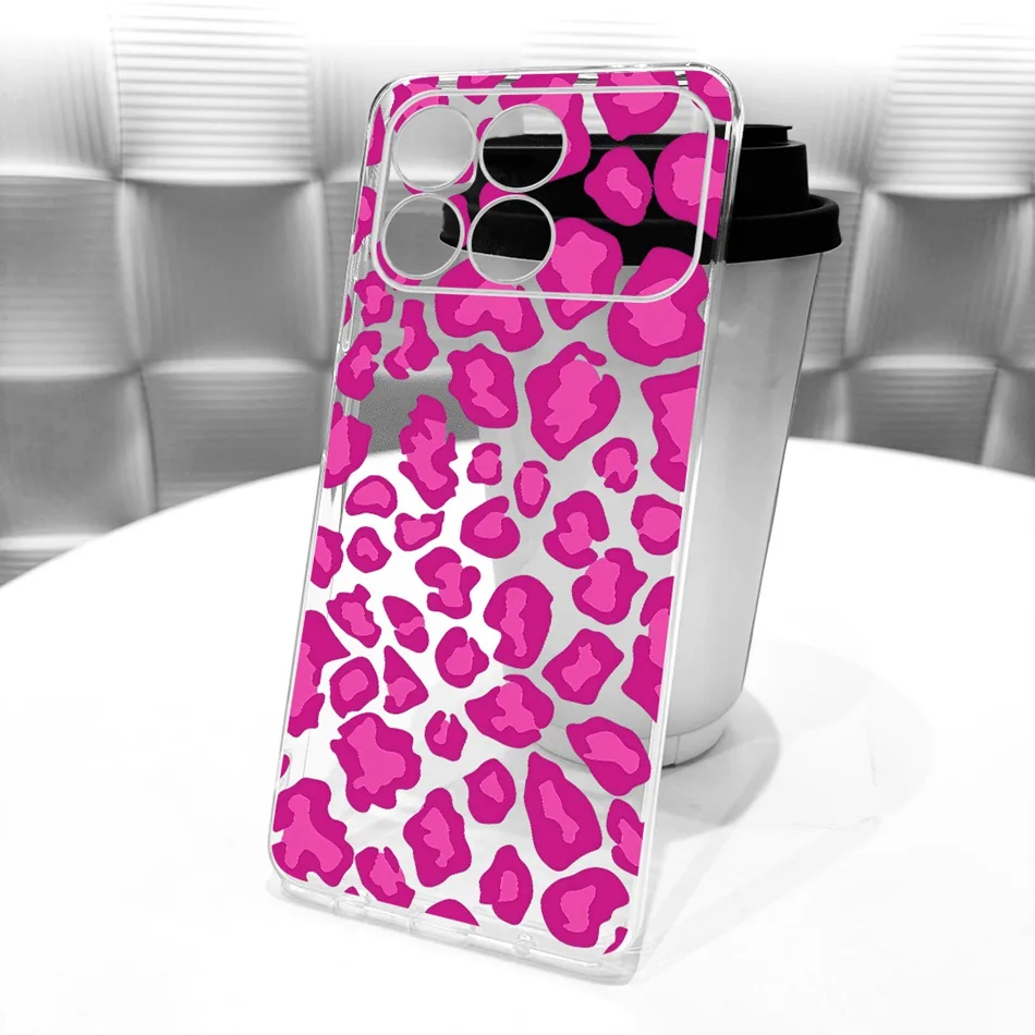 New Simple Style Transparent TPU Soft Silicone Phone Case
