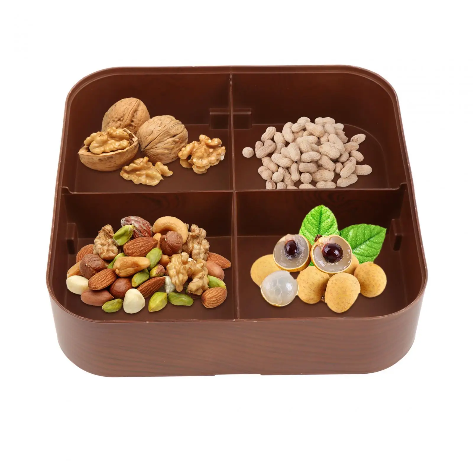 Candy and Nut Serving Platter Dry Fruit Platter Tray for Nuts Sweets 