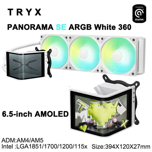 TRYX Panorama 360 ホワイト 6.5インチ AMOLEDクリーン TRYX Panorama 360 ホワイト 6.5インチ AMOLEDクリーン Amazon.com