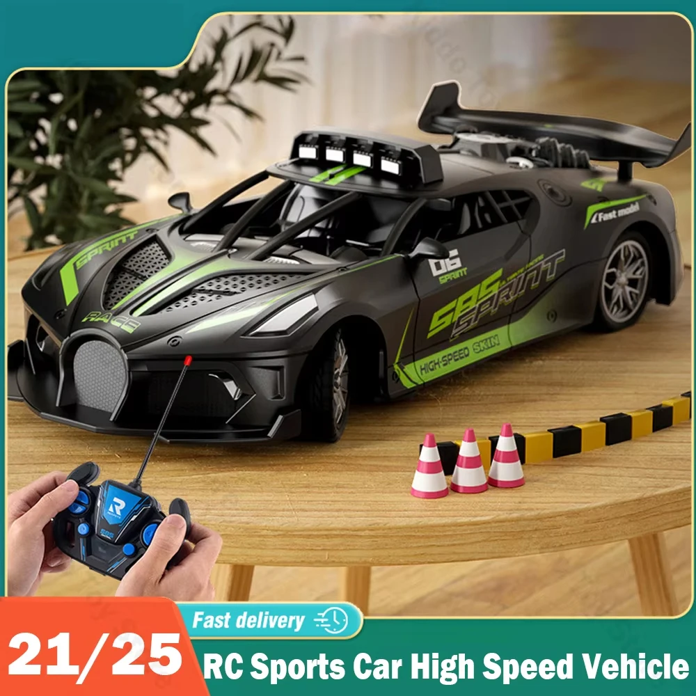 Auto sportiva RC ad alta velocità Super telecomandata Mini modello di veicolo elettrico Drift Racing Car per bambini Giocattoli educativi per ragazzi