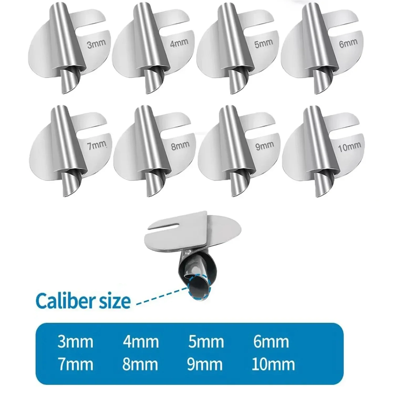 sewing presser foot 1/4/8pcs Stainless Steel Sewing Rolled Hemmer Foot 3mm 10mm Universal Sewing Hemming Puller Machine Presser Foot DIY Crafts Tool