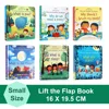 Usborne Books Small Size Very First Q&A Lift-the-flap Educational English Book for Kids Popular Science Learning Montessori Toys 1