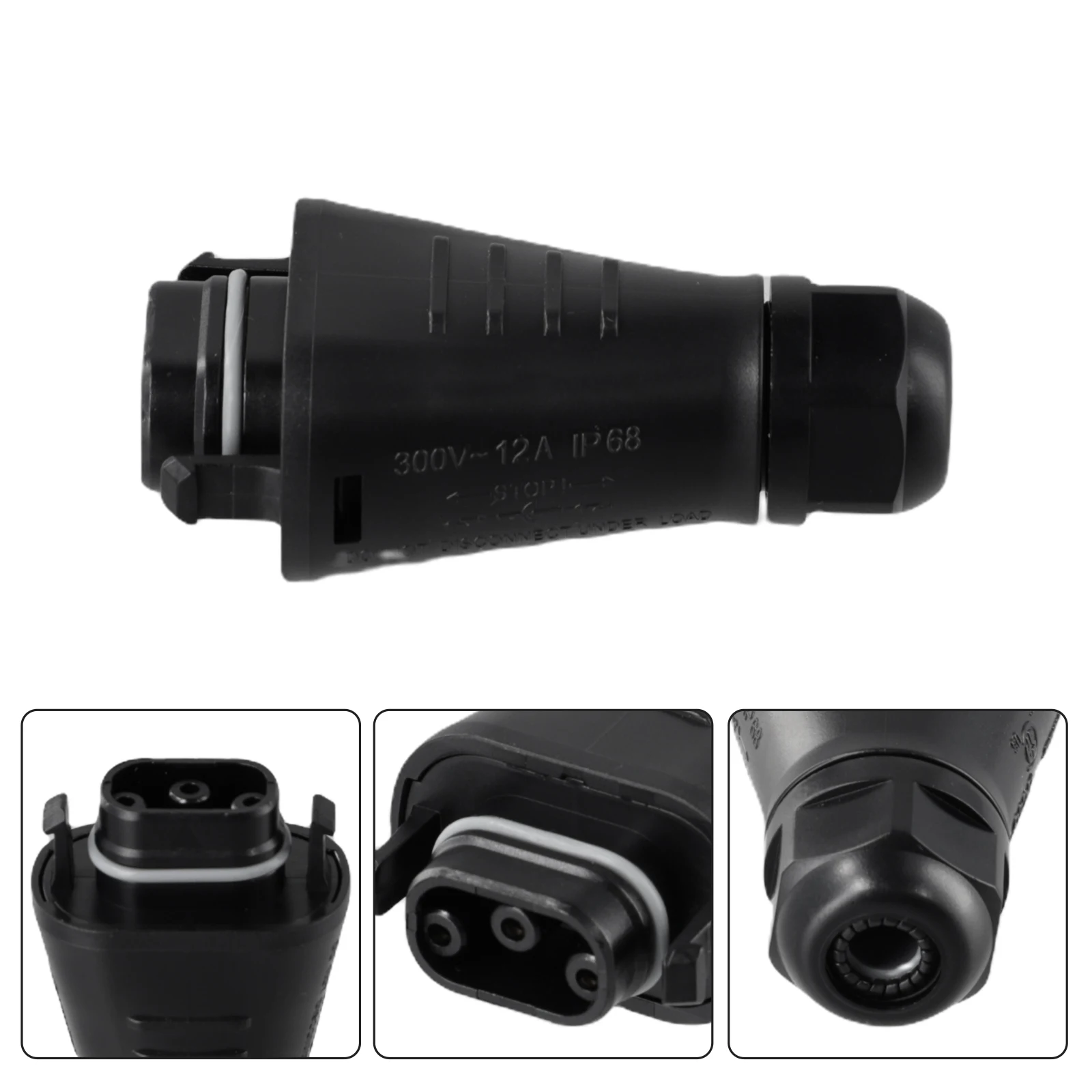 Connettore Hoymiles Bc05 Per Microinverter Comodo Sistema Fotovoltaico Che Unisce Il Collegamento Del Cavo Di Pressatura A Vite Facile Da Usare