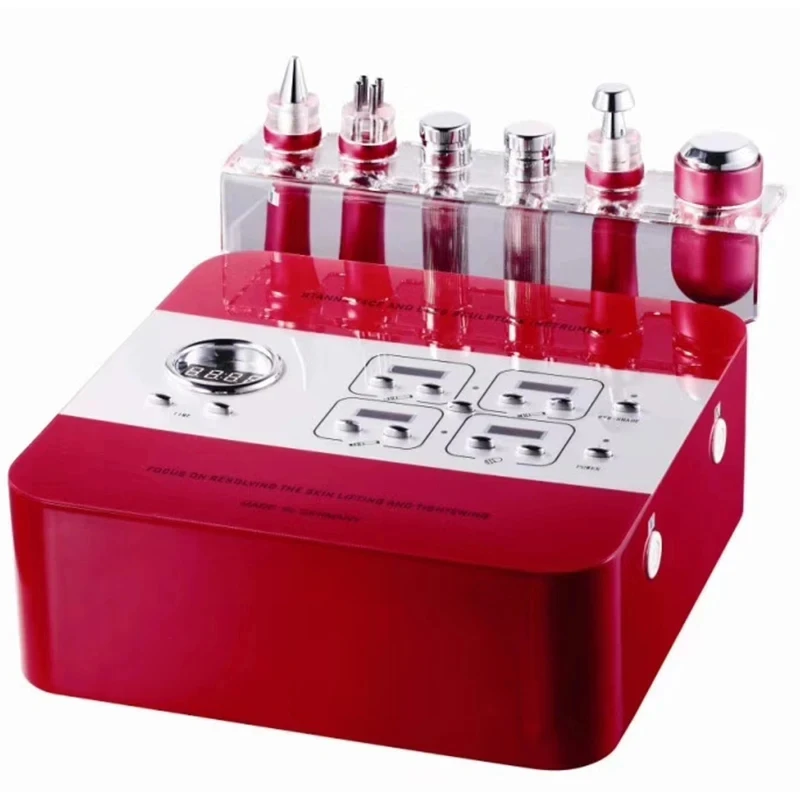 Portable Skin Care Facializer Ultrasonic Instrument Oxidizer 6 Colors Facial and Eye Retouching
