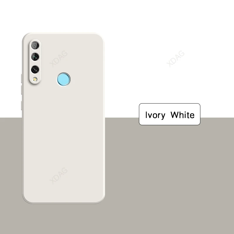 Luxury Shockproof Liquid Silicone Case with Lens Protection - Square Design