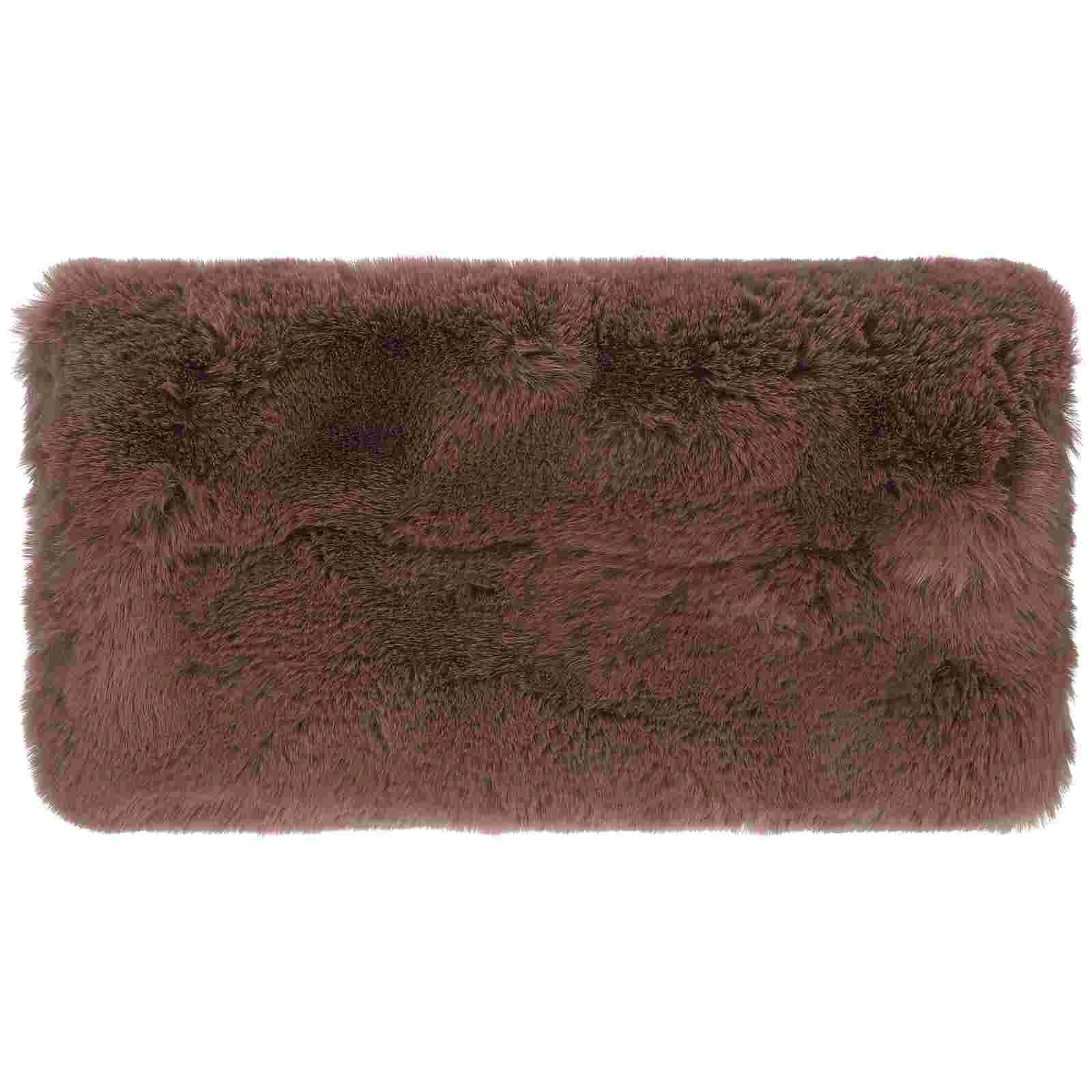 

Portable Warmer Muff Warmer Pouch Imitation Fur Warmer Sleeve Winter Hand Warmer Thickened Muff Warmer Muff for Winter 36x20cm