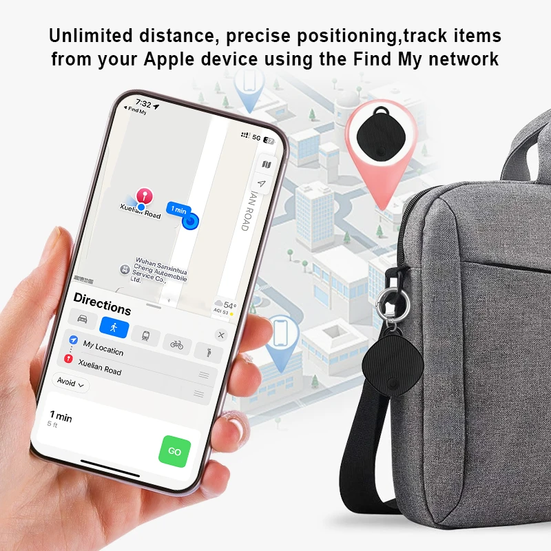 Small Gps Locator Applicable To IOS Prevent Loss for IPhone Global Positioning Pet/Child Tracking Location Search Smart Devices
