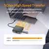 iDsonix Type C Docking Station USB 3.0 HUB Multi Port USB Adapter to 4K HDMI-Compatible RJ45 PD 100W 5Gbps USB C HUB for Macbook 2
