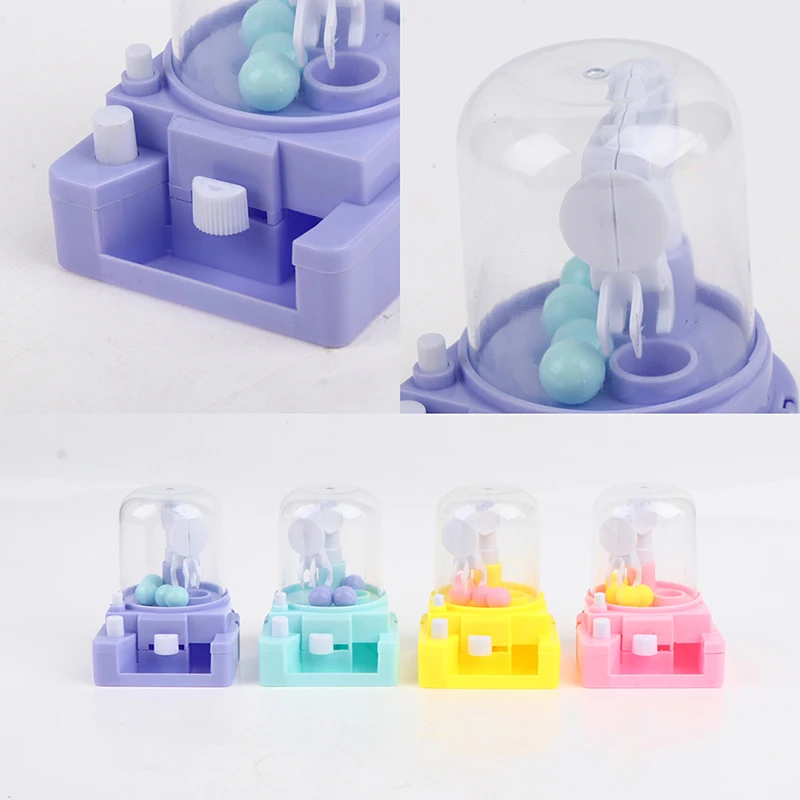 Mini Claw Machine Dolls Balls Catcher Desktop Interactive Toys  Kids Doll Clip 3