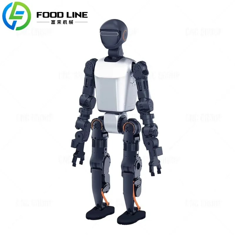 Robot umanoide AI con percezione del terreno in tempo reale e controllo del movimento completo del corpo per l'automazione industriale - immagine 4