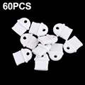 60Pcs White