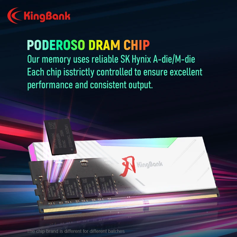 メモリー KingBank DDR5 6000Mhz 32GB(16GBx2) KingBank DDR5 32GB 16GB 16gb x2 6000MHz Desktop AMD Intel