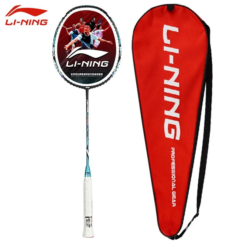 Li Ning badminton racket fast 2000 ultralight allcarbon attack and